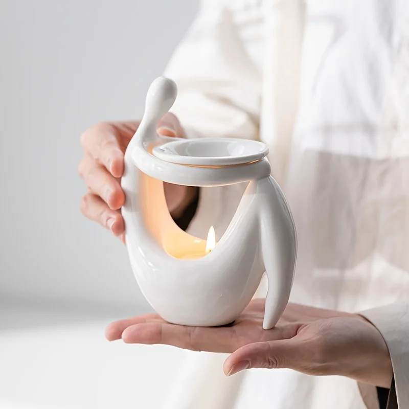 Home Fragrance Oil Burner - Ceramic Incense Burner Burner Human Body