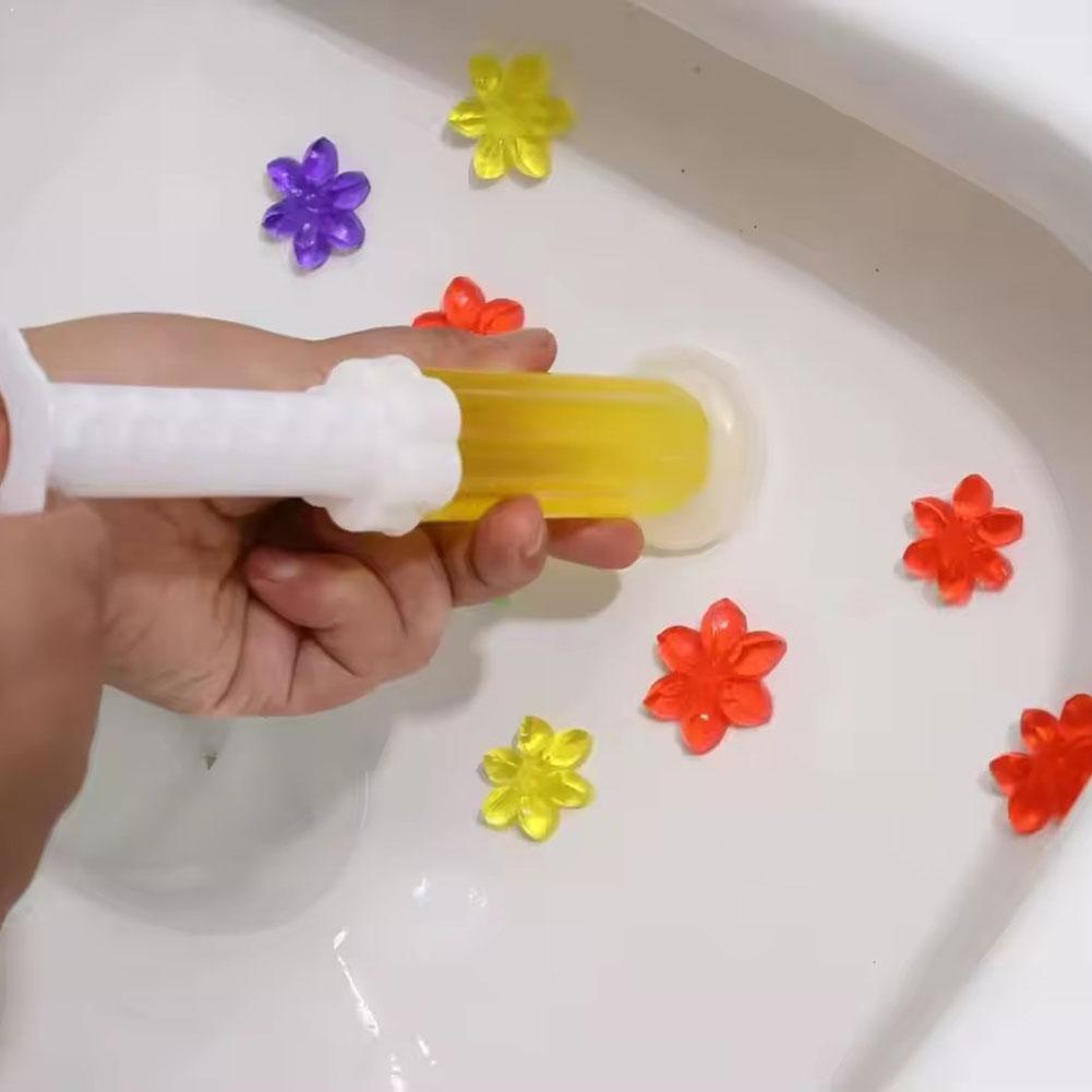 Gel Air Freshener - Toilet Cleaner Gel Fresh Flower Toilet