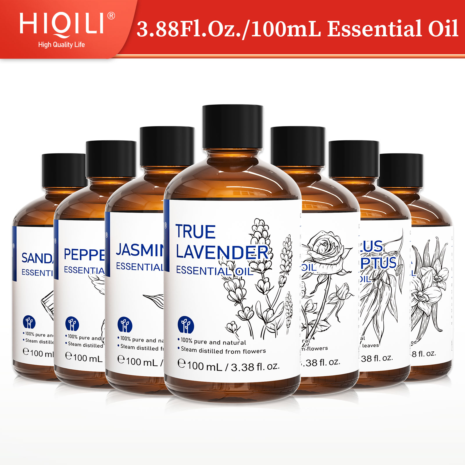 Home Fragrance Glade - HIQILI 100% Natural,100mL Essential Oil Used