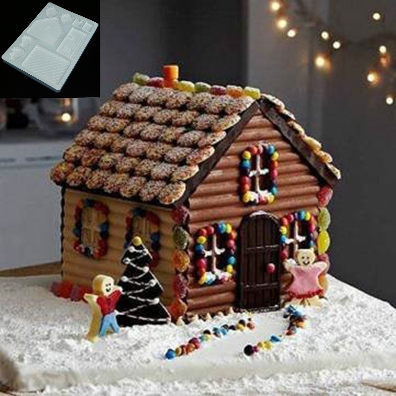 Home Fragrance Gingerbread - 3D House Door DIY Silicone Gingerbread