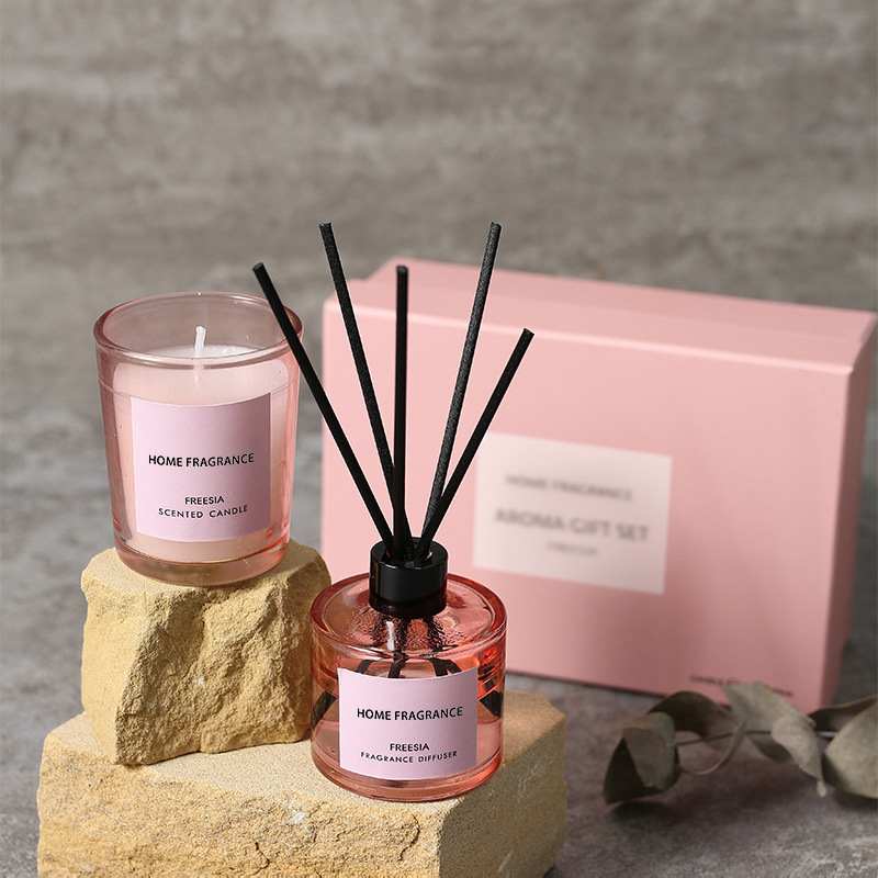 Premium Reed Diffuser and Cand - Reed Diffuser Set ulasan dan harga