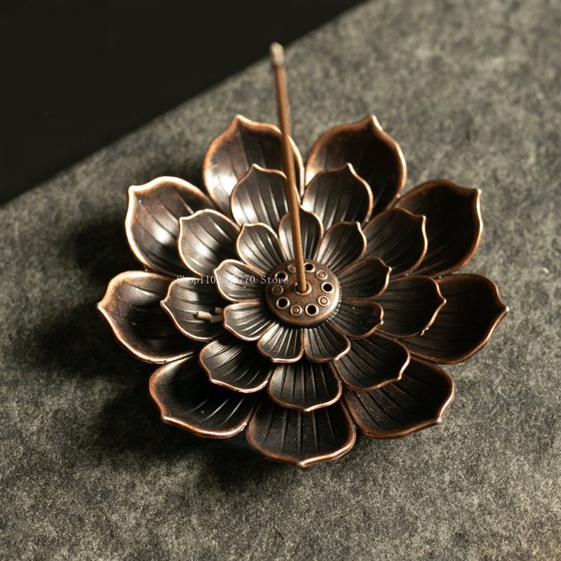 Alloy Line Incense Burner Lotu - Home Fragrance Use ulasan dan harga