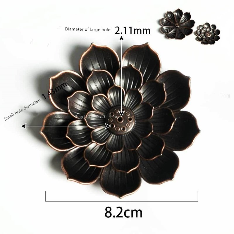 Alloy Line Incense Burner Lotu - Home Fragrance Use ulasan dan harga