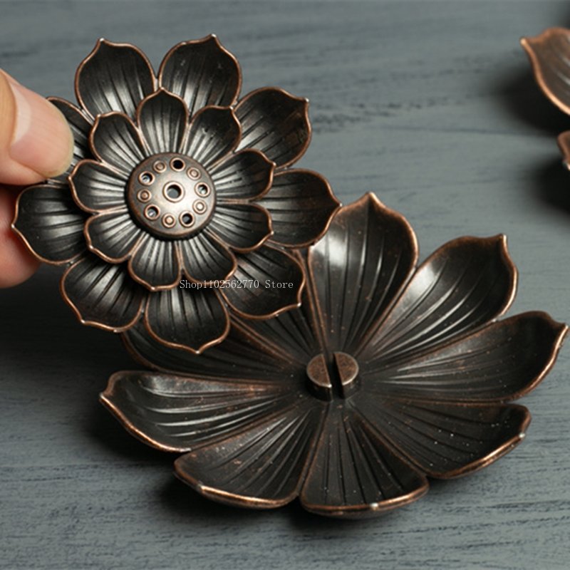Alloy Line Incense Burner Lotu - Home Fragrance Use ulasan dan harga