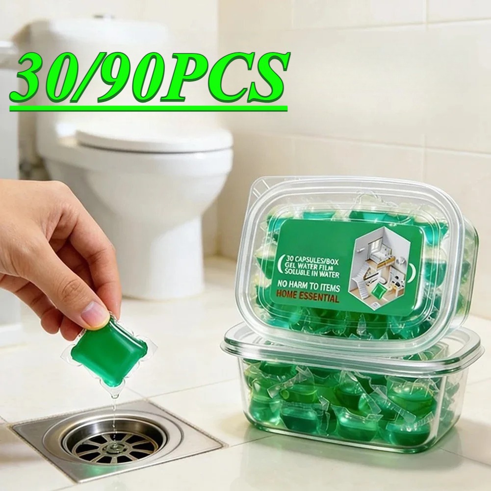 30PCS Odor Removal Sewer Clean - Gel Air Freshener ulasan dan harga