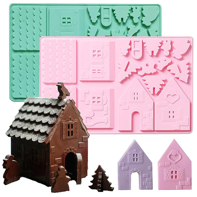 1PC Christmas House Building b - Home Fragrance Gingerbread ulasan dan harga