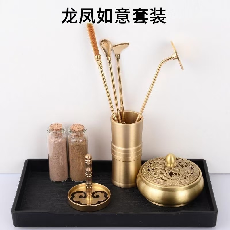 Pure Copper Incense Holder Set - Xmas Home Fragrance ulasan dan harga