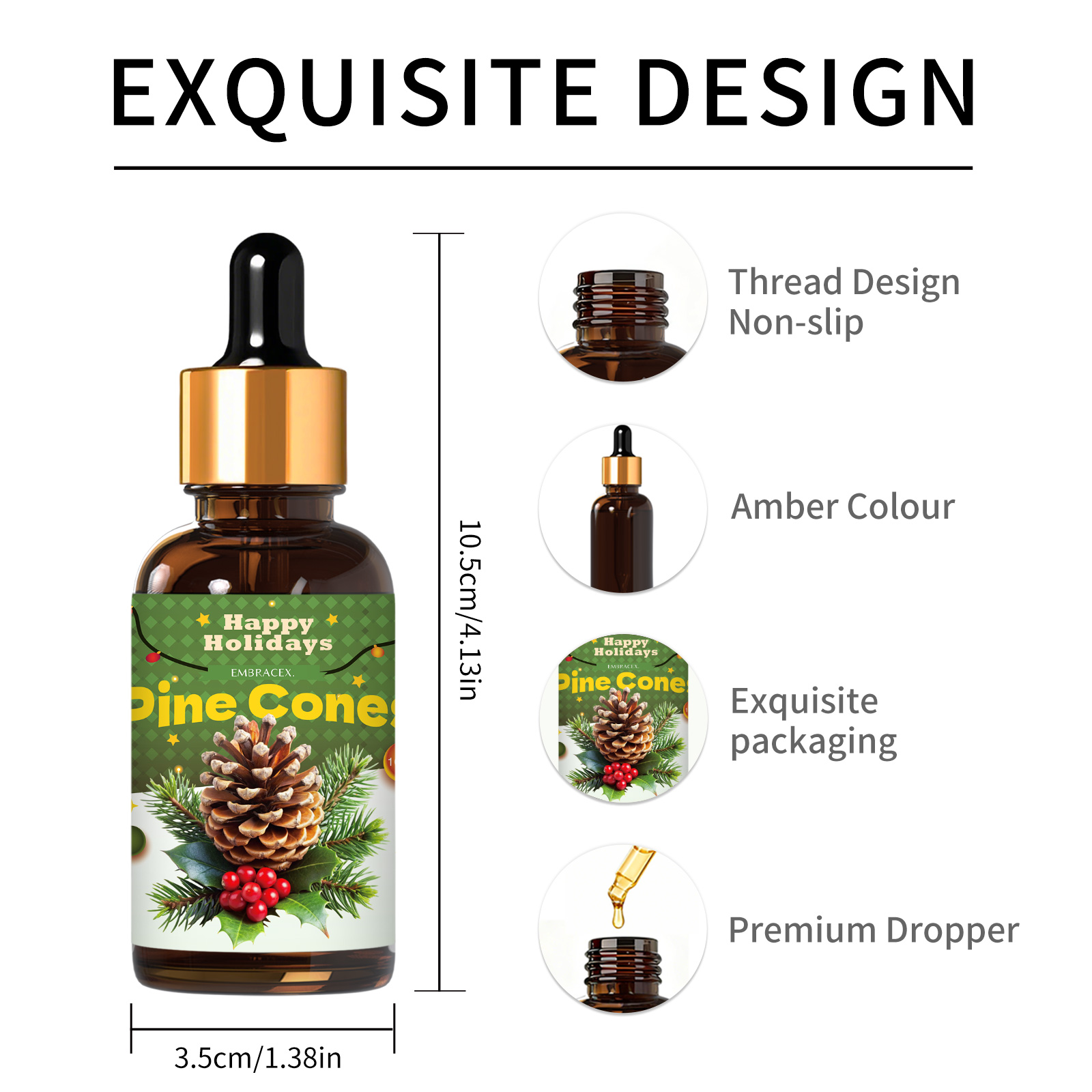 30ml Pine Cones Essential Oil  - Xmas Home Fragrance ulasan dan harga