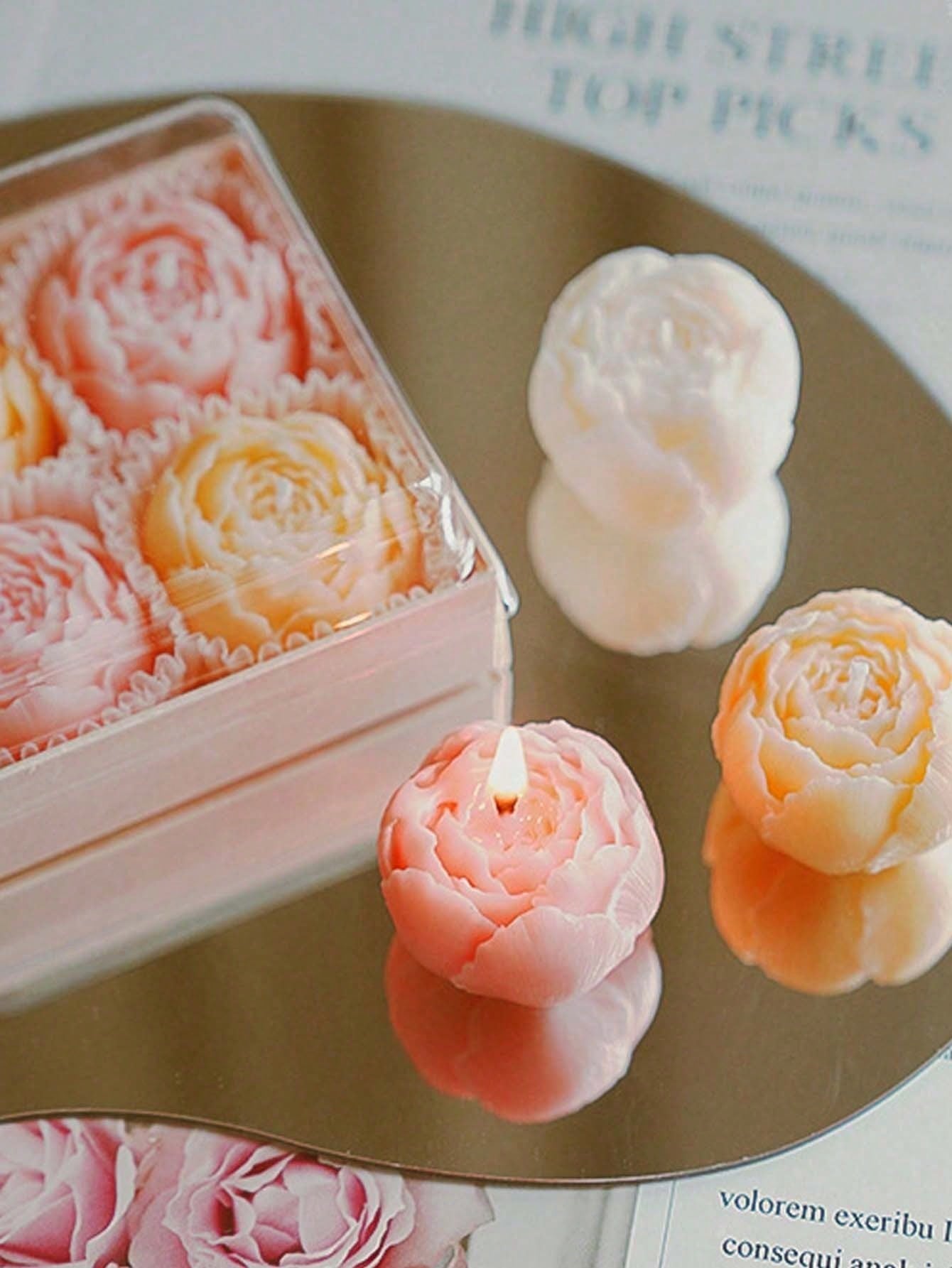 4pcs/Set Hand Made Rose Fragra - Home Fragrance Homemade ulasan dan harga