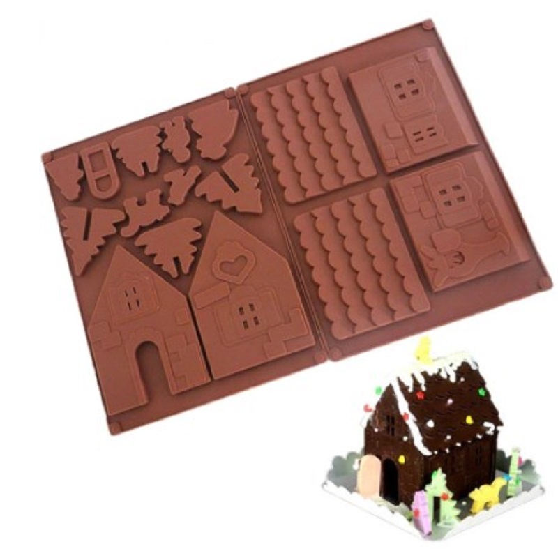 3D Christmas House Chocolate M - Home Fragrance Gingerbread ulasan dan harga