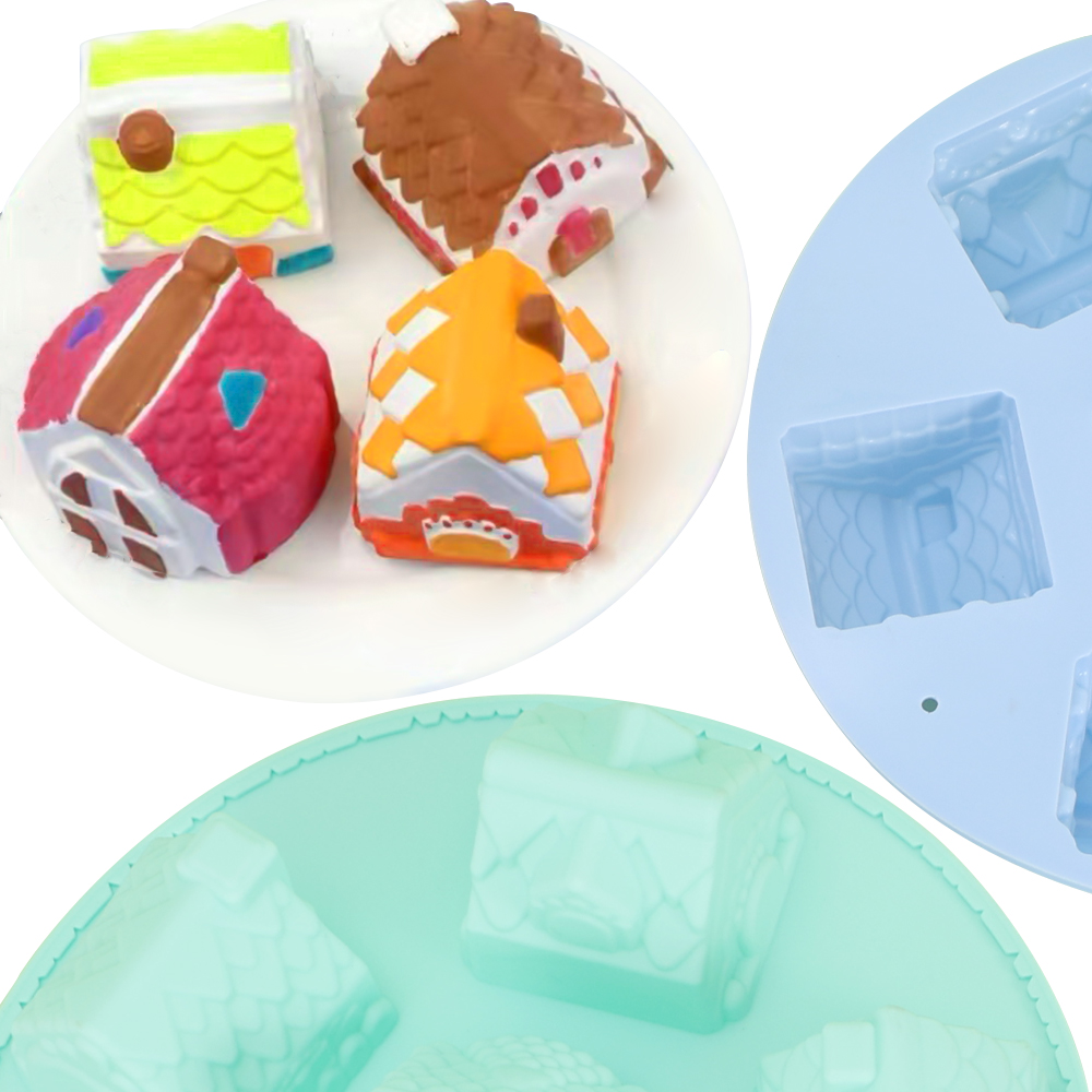 Silicone 6 Cavity Gingerbread  - Home Fragrance Gingerbread ulasan dan harga