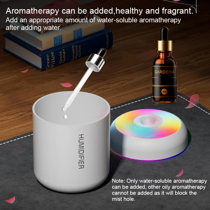 180ML Mini Air Humidifier USB  - Home Fragrance Mist ulasan dan harga