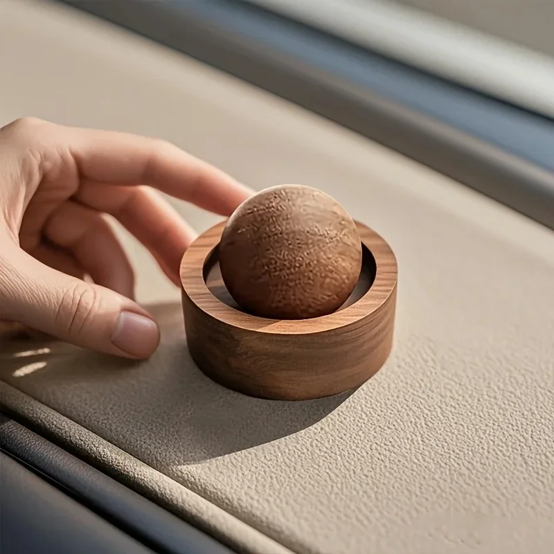Wooden Ball Essential Oil Diff - Home Fragrance Use ulasan dan harga