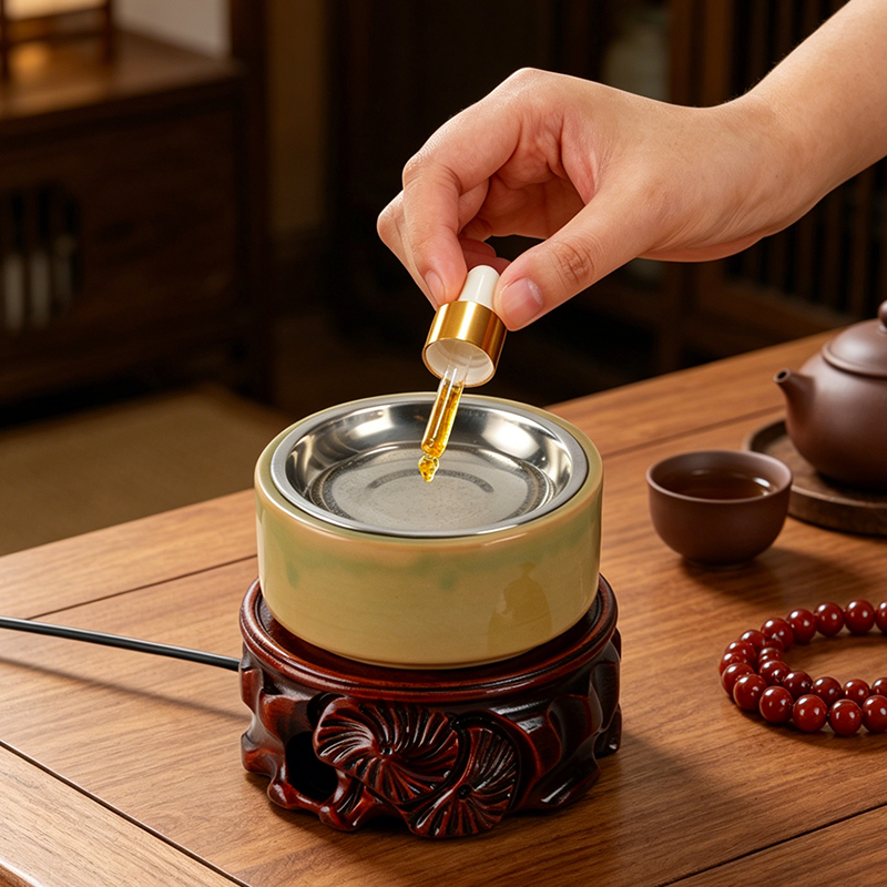 Ceramic Electronic Incense Bur - Home Fragrance Oil Burner ulasan dan harga