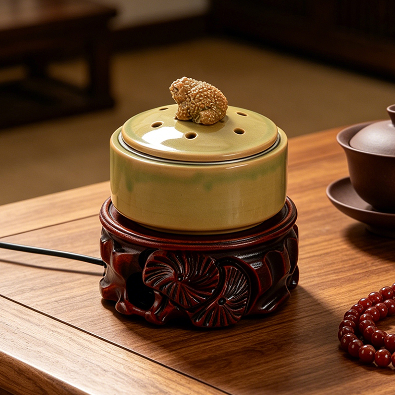 Ceramic Electronic Incense Bur - Home Fragrance Oil Burner ulasan dan harga