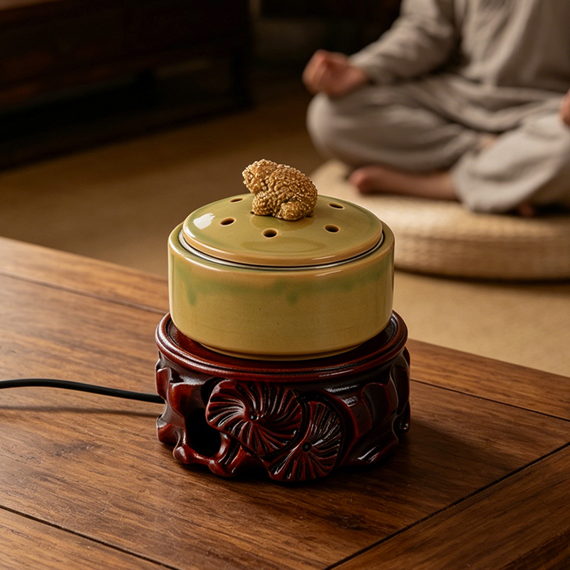 Ceramic Electronic Incense Bur - Home Fragrance Oil Burner ulasan dan harga