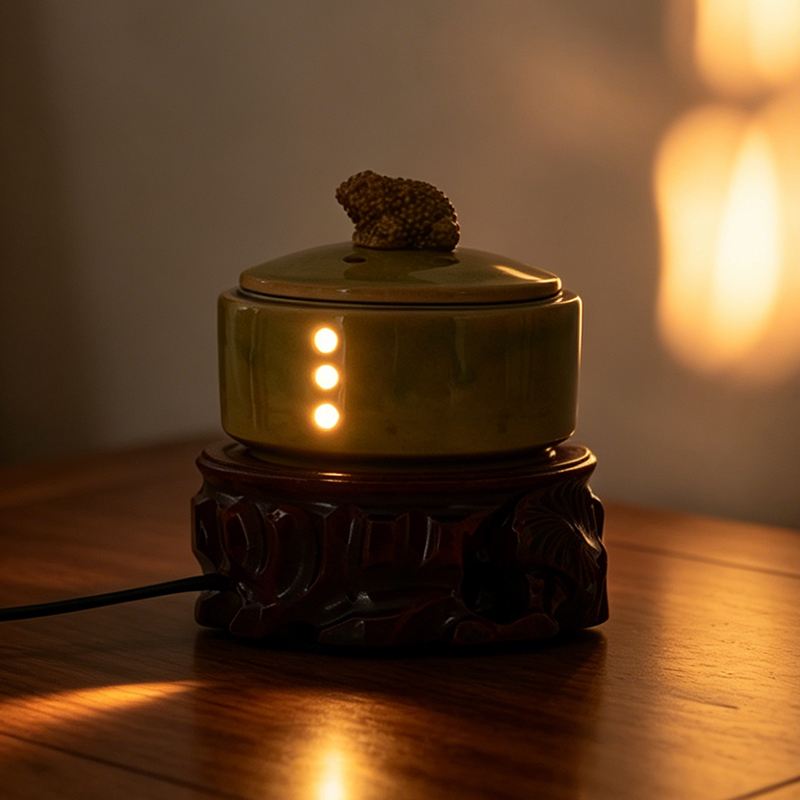 Ceramic Electronic Incense Bur - Home Fragrance Oil Burner ulasan dan harga