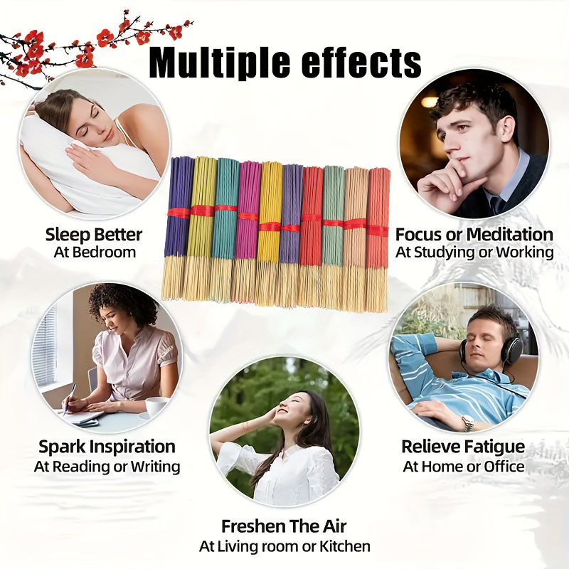 7 Sets of 350/700 Incense Stic - Home Fragrance Options ulasan dan harga