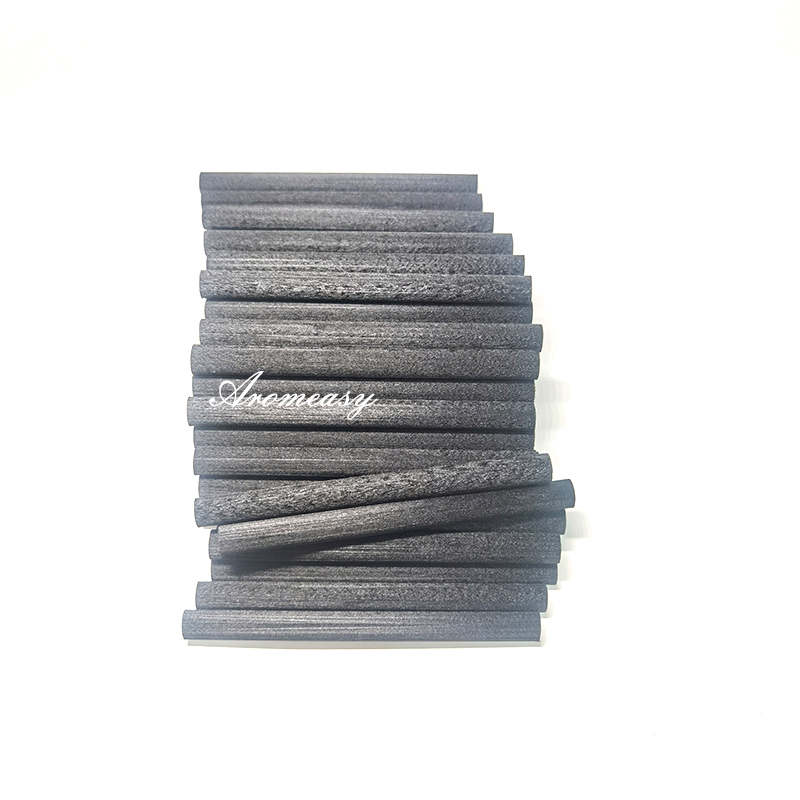 10pcs D10mm Black Fiber Sticks - Reed Diffuser Set ulasan dan harga