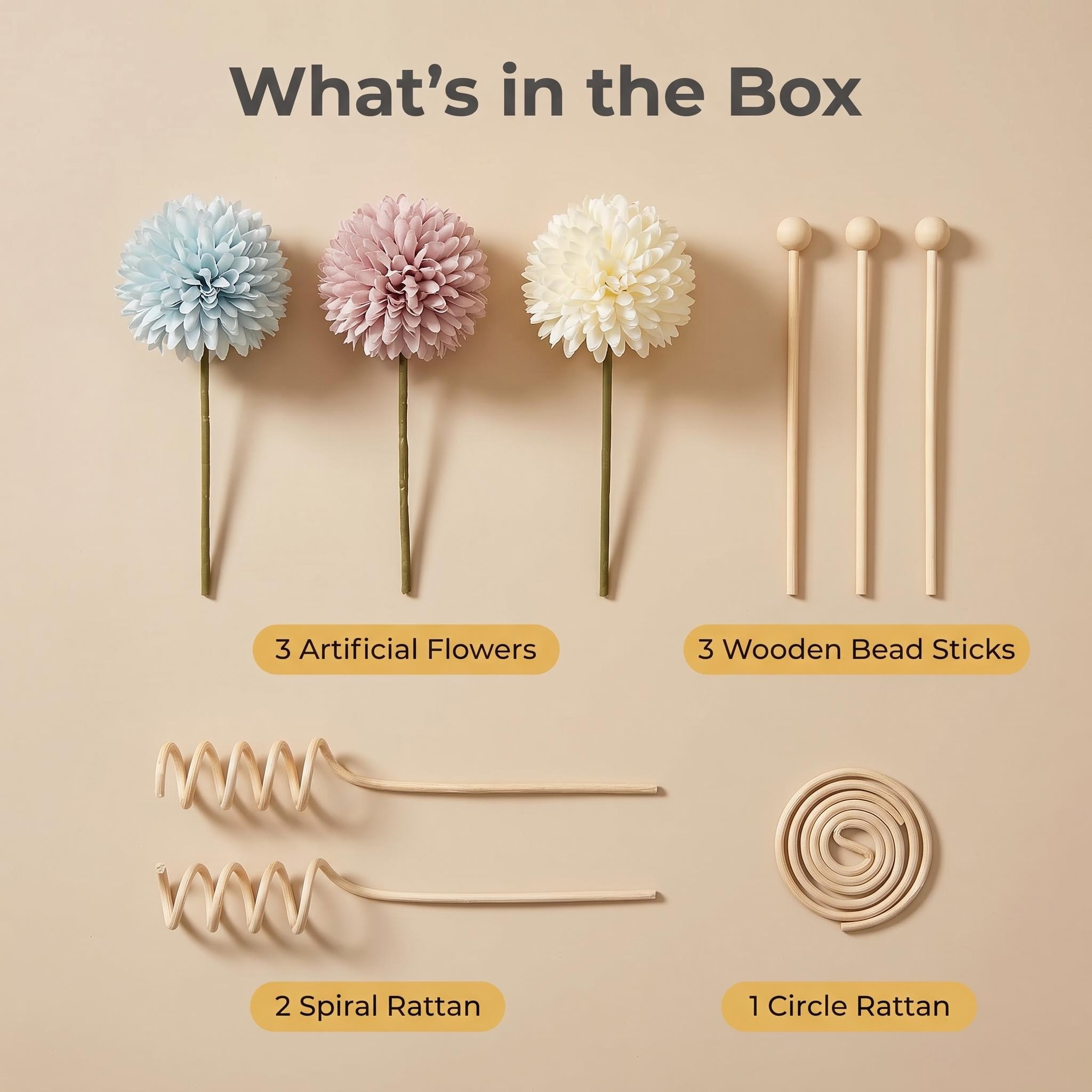 diy diffuser sticks set, artif - Reed Diffuser Set ulasan dan harga