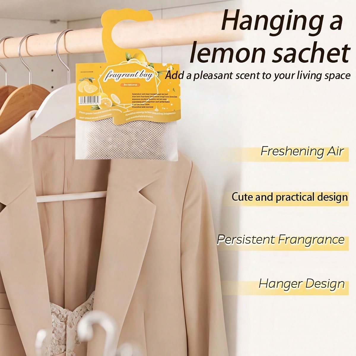 Hanging Lemon Scented Sachets, - Home Fragrance Collection ulasan dan harga