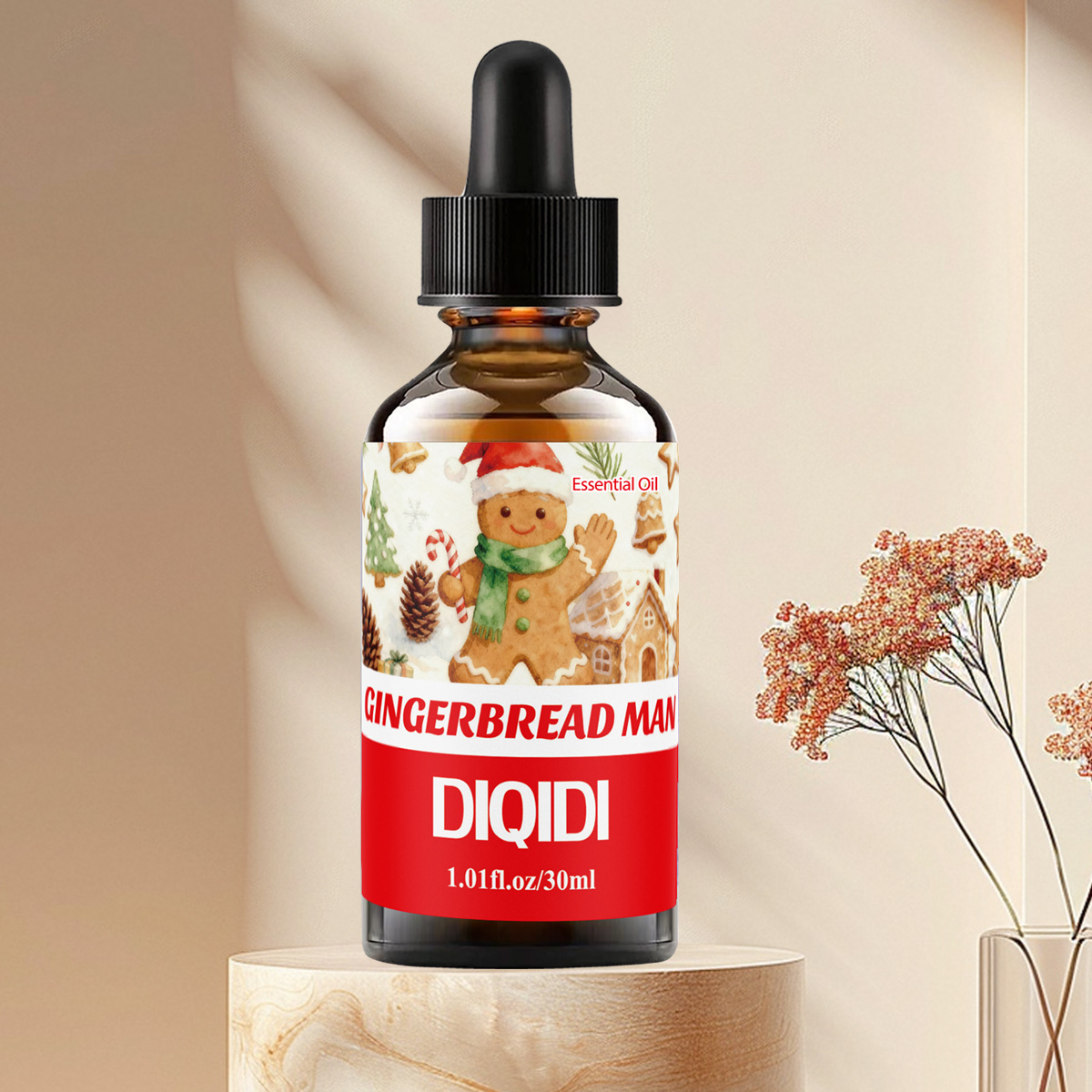 2Pcs 2Pcs Gingerbread Man Esse - Home Fragrance Gingerbread ulasan dan harga