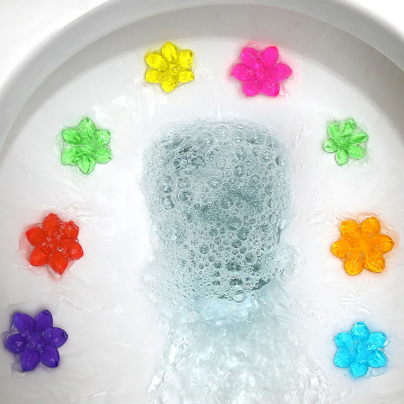 1/20pcs Flower Toilet Cleaner  - Gel Air Freshener ulasan dan harga