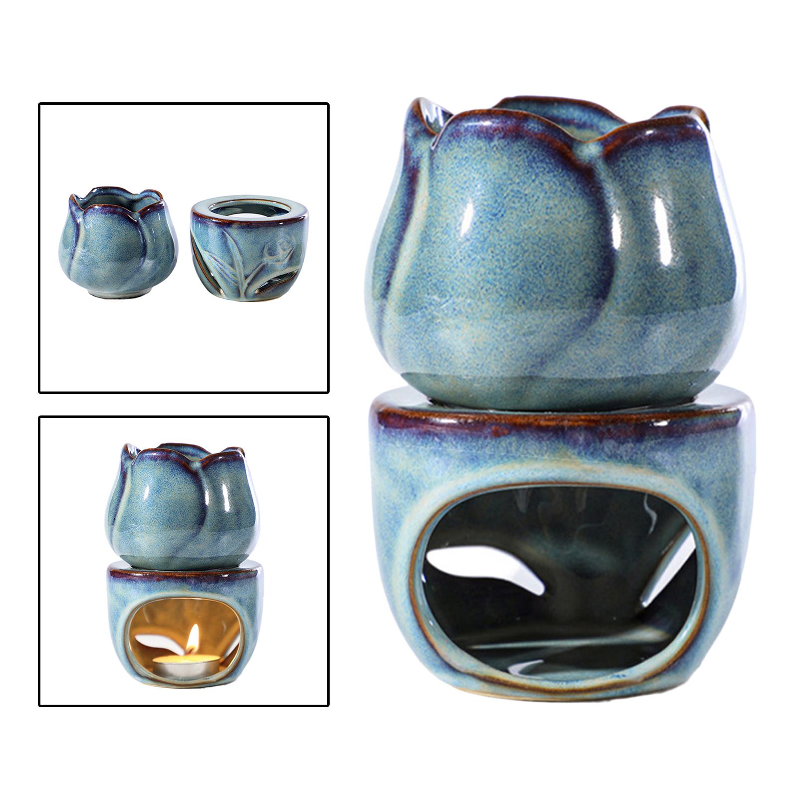 Tulip Ceramic  Aromatherapy Oi - Home Fragrance Oil Burner ulasan dan harga