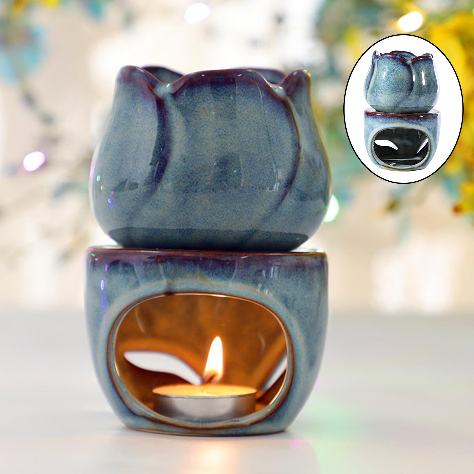 Tulip Ceramic  Aromatherapy Oi - Home Fragrance Oil Burner ulasan dan harga