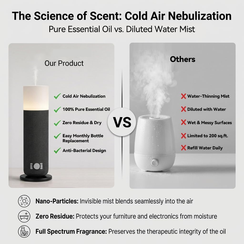 NAMSTE 120ML Tower Scent Diffu - Home Fragrance Collection ulasan dan harga