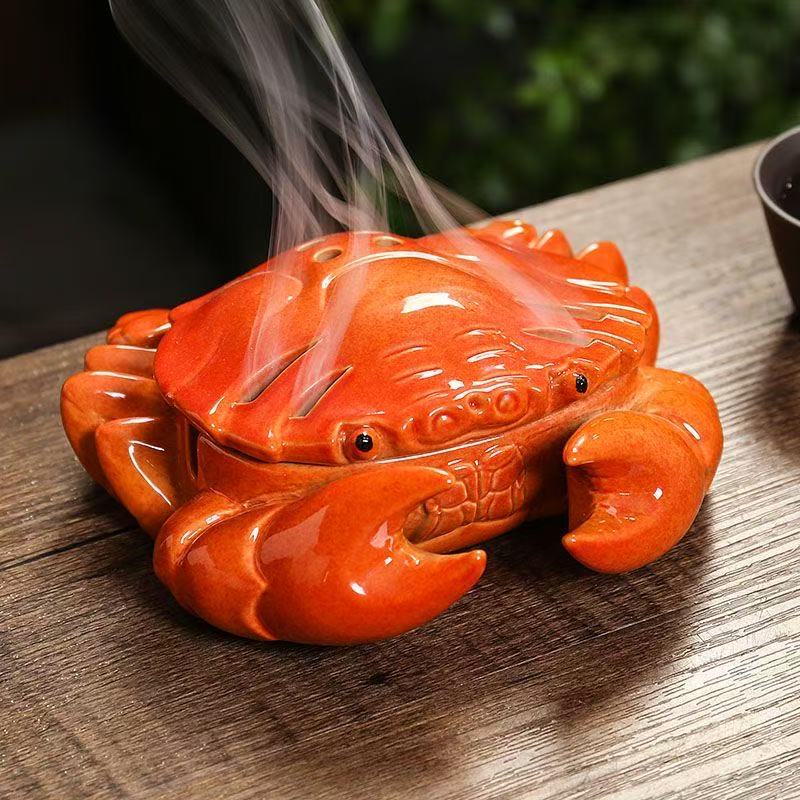 Funny Crab Shaped Incense Stov - Xmas Home Fragrance ulasan dan harga