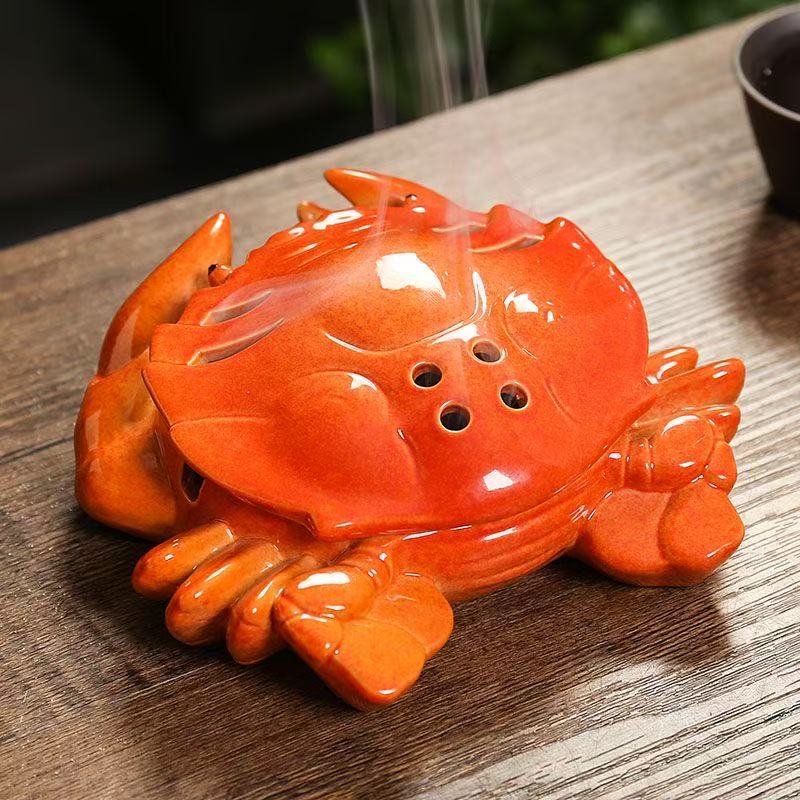 Funny Crab Shaped Incense Stov - Xmas Home Fragrance ulasan dan harga