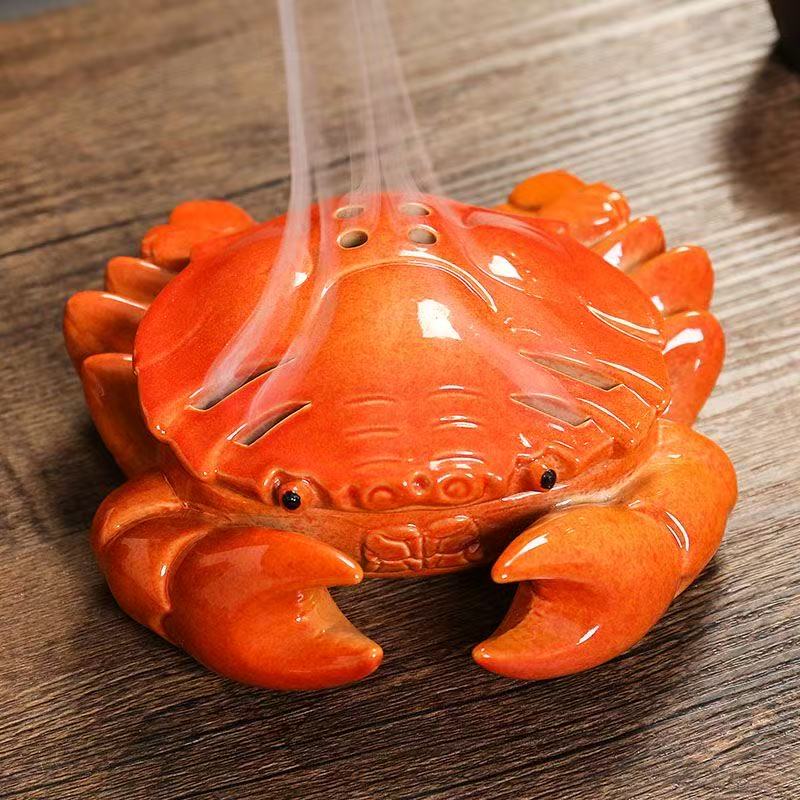 Funny Crab Shaped Incense Stov - Xmas Home Fragrance ulasan dan harga