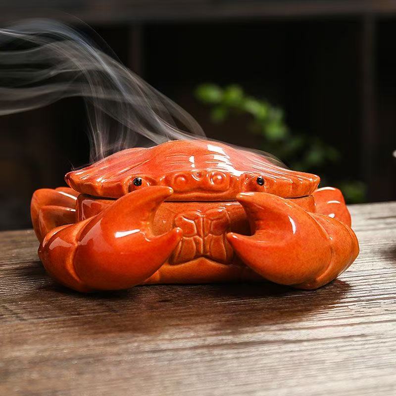 Funny Crab Shaped Incense Stov - Xmas Home Fragrance ulasan dan harga