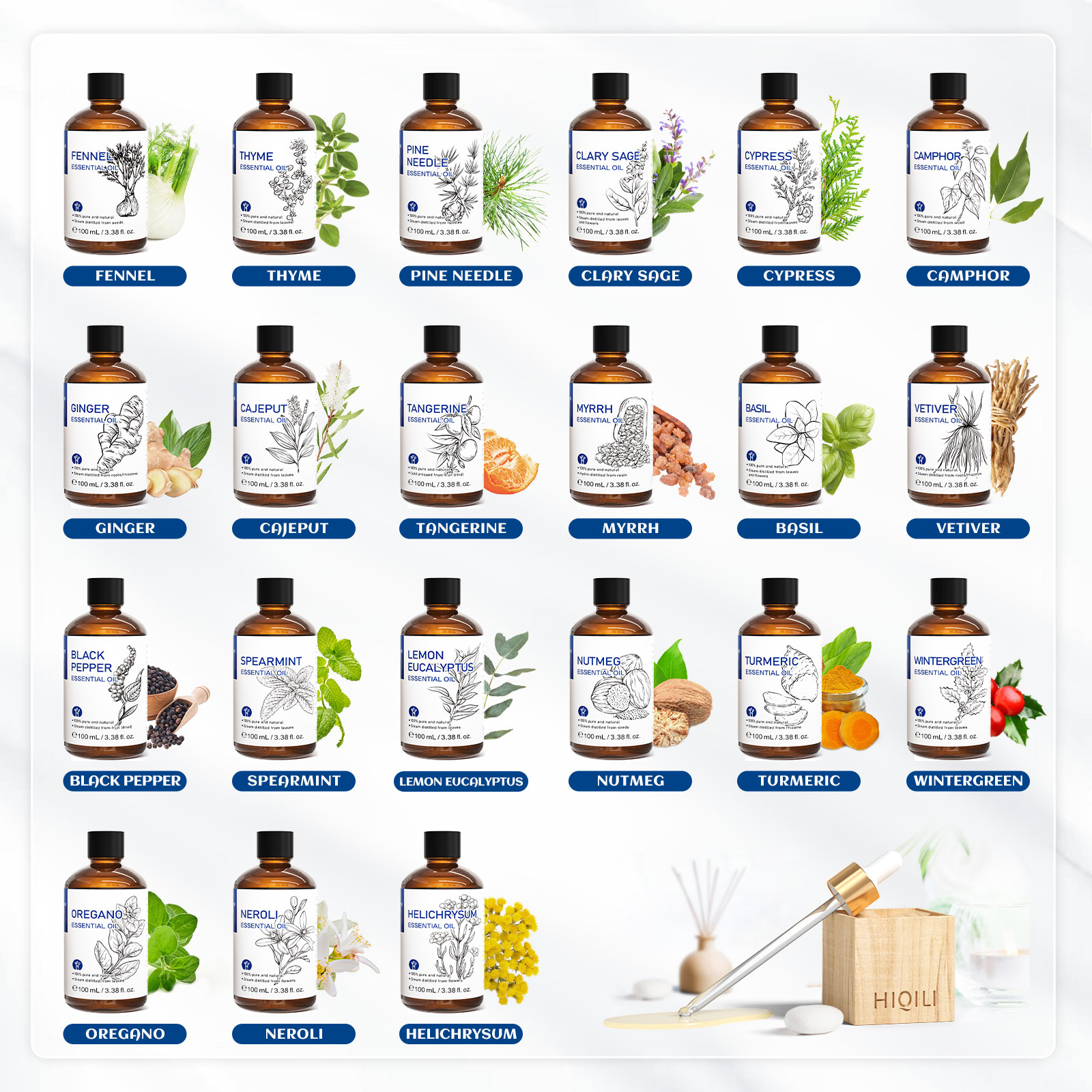 HIQILI 100% Natural,100mL Esse - Home Fragrance Glade ulasan dan harga