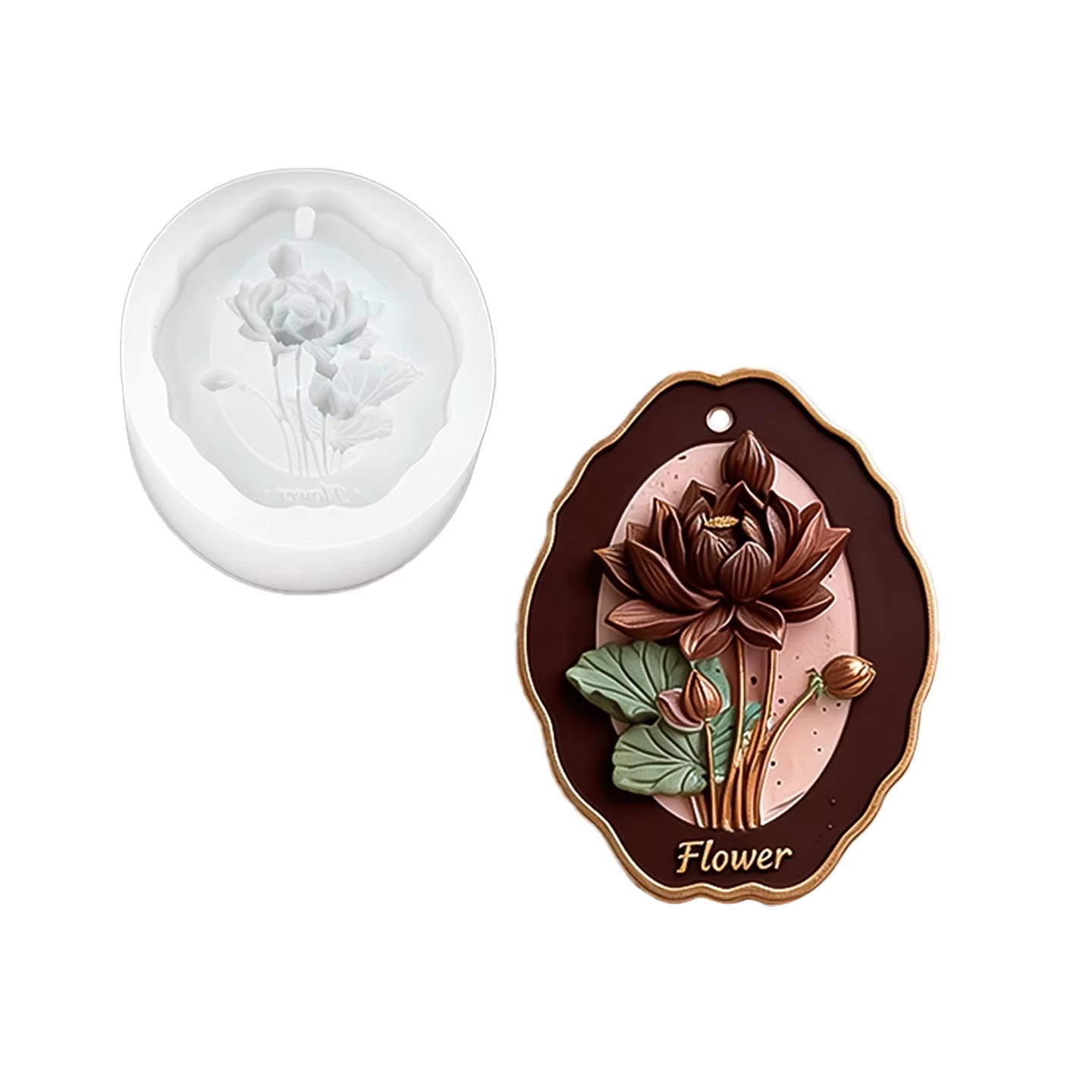 Stone Mold Handmade 3d Flower  - Home Fragrance Glade ulasan dan harga